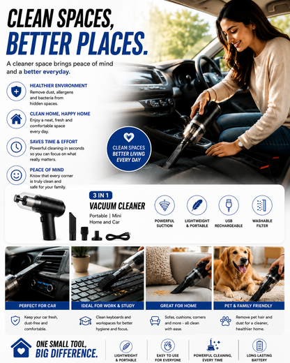 Portable Vacuum Cleaner